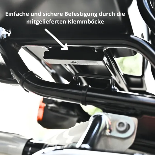 Gepäckträgerverbreiterung für BMW R80/100GS/PD