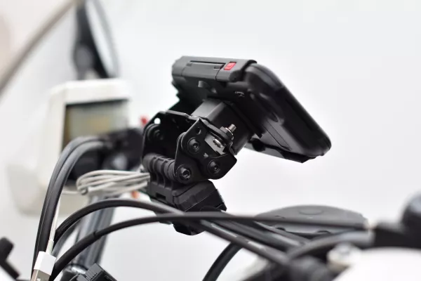 Navi-Halter für Lenkerstrebe oder Rohr mit Ø 10/12mm