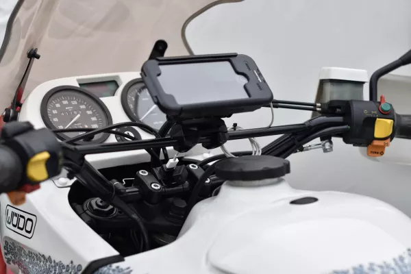 Navi-Halter für Lenkerstrebe oder Rohr mit Ø 10/12mm