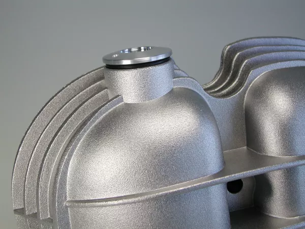 Öleinfüllstopfen mit Schlüssel für Ventildeckel rund BMW 2V Boxer