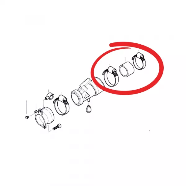 Satz Gummimuffen für Einspritzanlage BMW R850/1200C