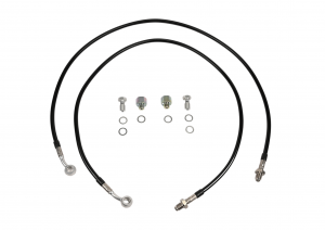 Stahlflex Bremsleitung Silber Für BMW F 650 Vorne (93-01) BMW169