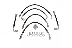 Stahlflex Bremsleitungen für BMW K1200GT Bj. 01-04 (ABE)