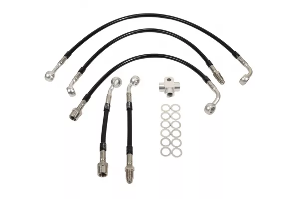 Stahlflex Bremsleitungen für BMW R1100RT (ABE)