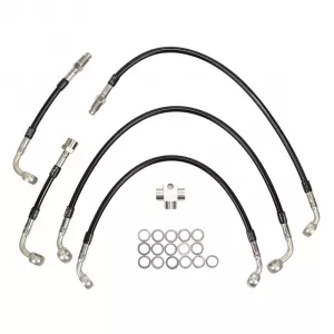 Stahlflex Bremsleitungen für BMW R850R, R1150R (ABE)