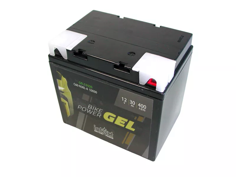 Gel Batterie, Intact Gel Power,12v 30AH, Wüdo motorrad