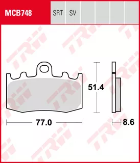 Bremsbeläge für R850/1150RT, R11...