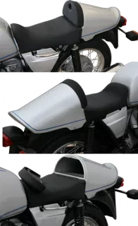 Einzelsitzbank in schwarz gepols...