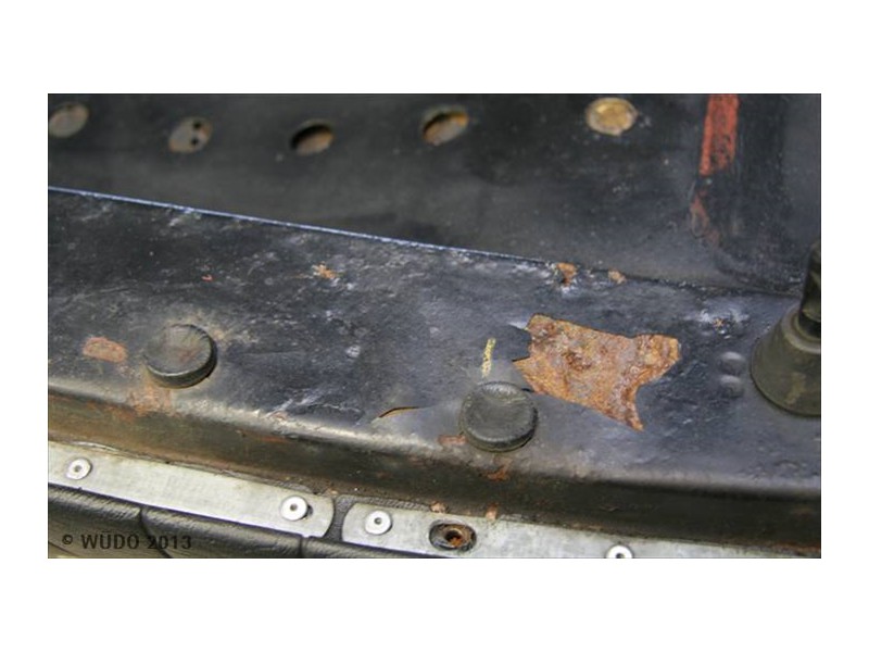 Begutachtung aller Einzelteile