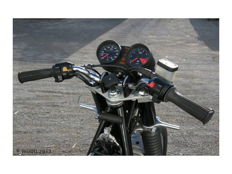 Handbremspumpe am Lenker - nicht Original - aber besser