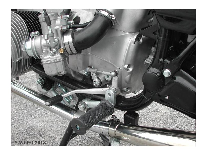 Schalthebel an der Raste - nicht Original - aber besser