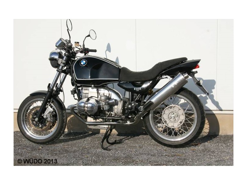 Das fast fertig umgebaute Motorrad