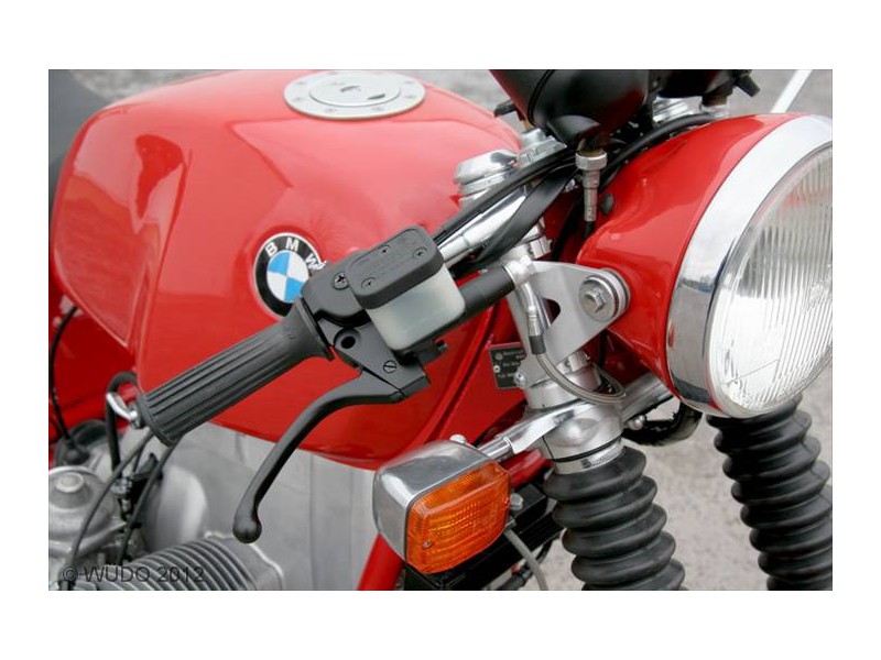 Magura Klemmlenker mit Handbremspumpe und Stahlflexleitung