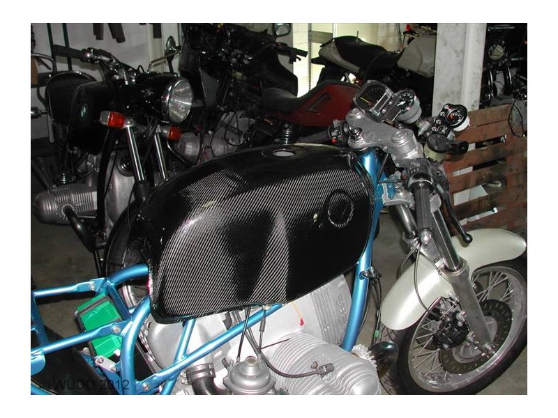 Der fertige CfK-Tank