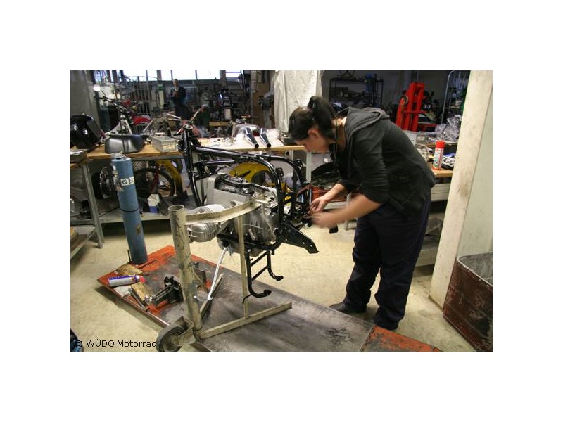 Beginn des Neuaufbaus